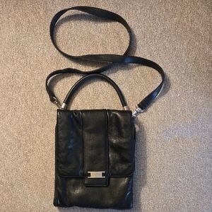 Sonoma  Black Leather Bag